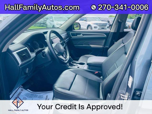 used 2021 Volkswagen Atlas car, priced at $24,999