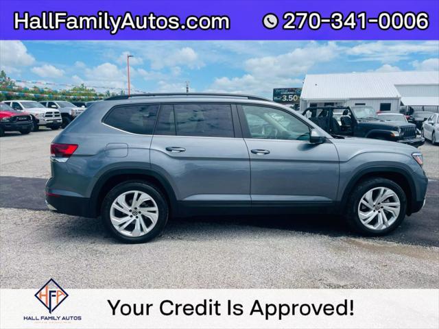 used 2021 Volkswagen Atlas car, priced at $24,999