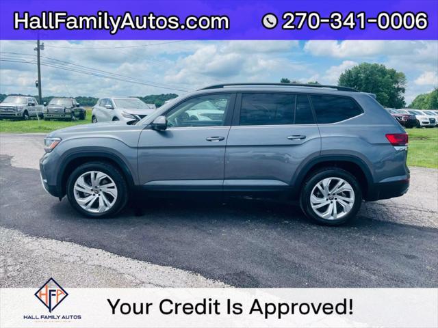 used 2021 Volkswagen Atlas car, priced at $24,999