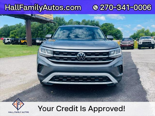 used 2021 Volkswagen Atlas car, priced at $24,999