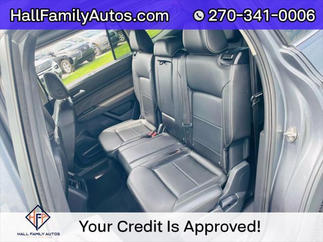 used 2021 Volkswagen Atlas car, priced at $24,999