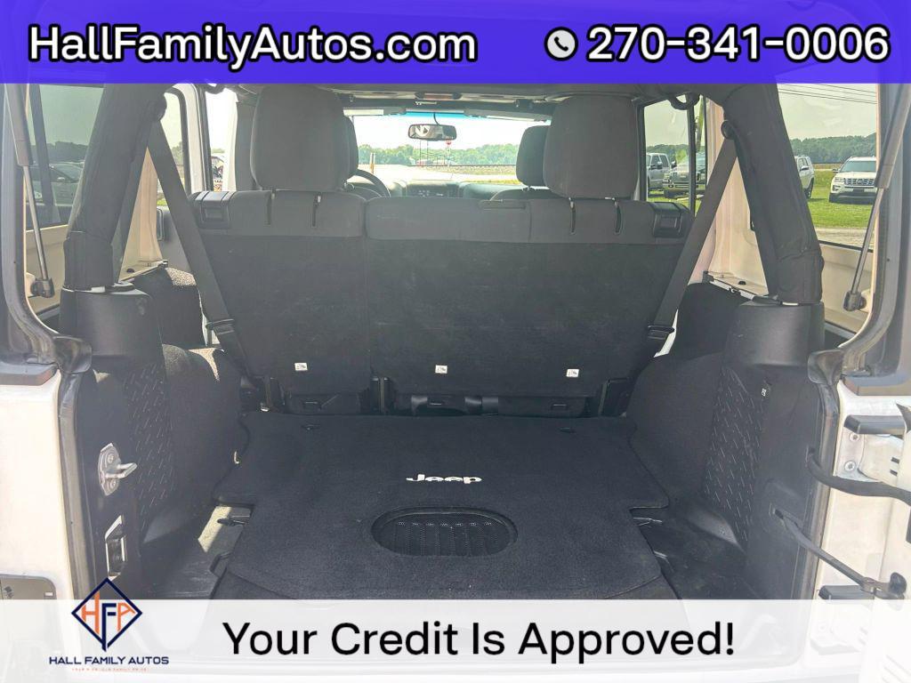 used 2016 Jeep Wrangler Unlimited car, priced at $21,999