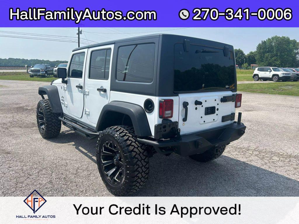 used 2016 Jeep Wrangler Unlimited car, priced at $21,999