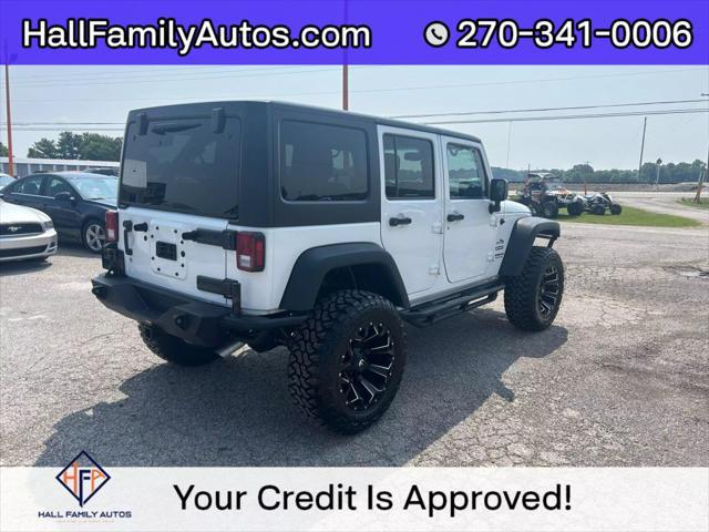 used 2016 Jeep Wrangler Unlimited car, priced at $21,999