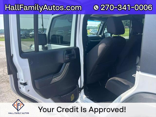 used 2016 Jeep Wrangler Unlimited car, priced at $21,999
