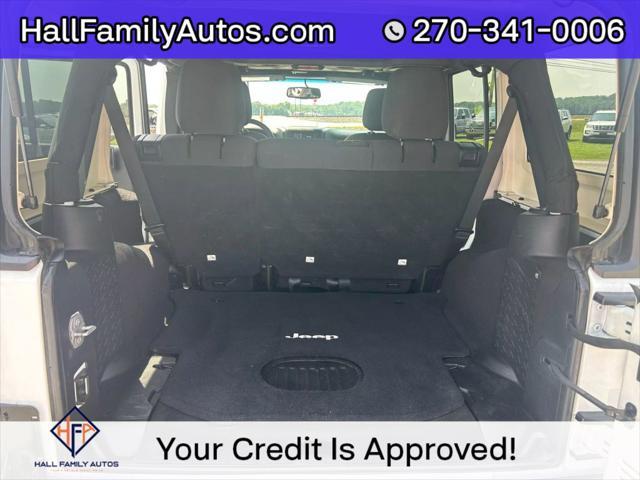 used 2016 Jeep Wrangler Unlimited car, priced at $21,999