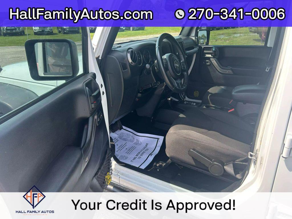 used 2016 Jeep Wrangler Unlimited car, priced at $21,999