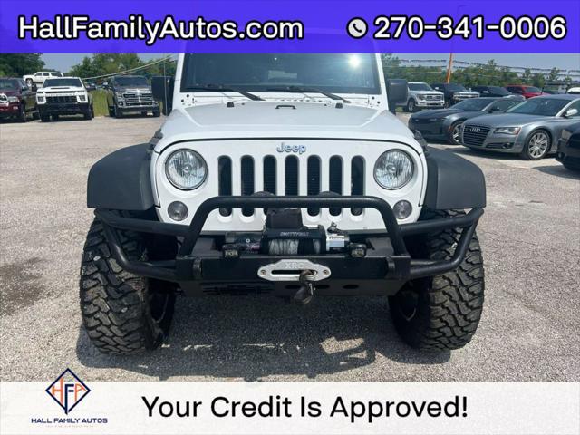 used 2016 Jeep Wrangler Unlimited car, priced at $21,999