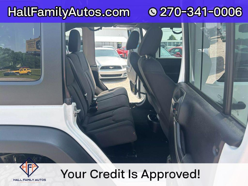 used 2016 Jeep Wrangler Unlimited car, priced at $21,999