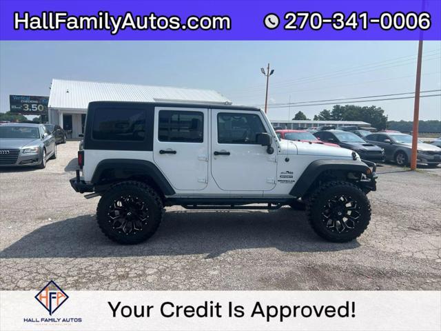 used 2016 Jeep Wrangler Unlimited car, priced at $21,999