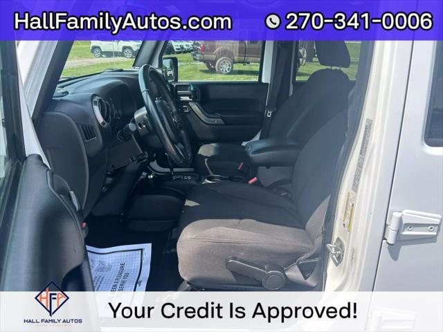 used 2016 Jeep Wrangler Unlimited car, priced at $21,999