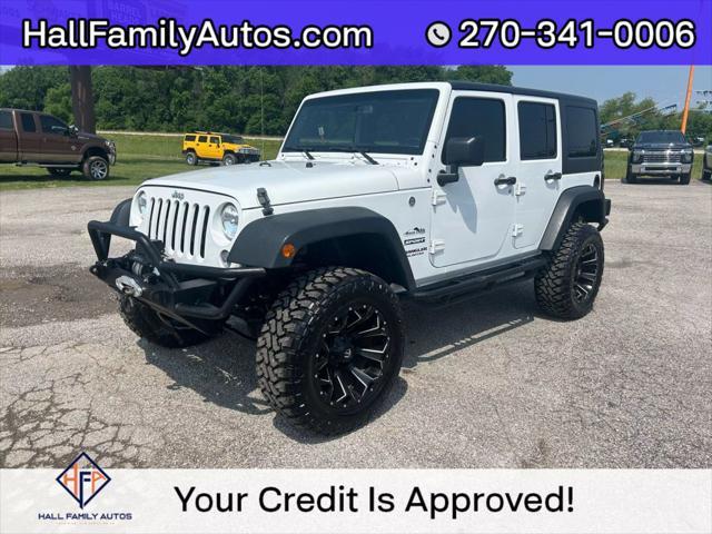 used 2016 Jeep Wrangler Unlimited car, priced at $21,999