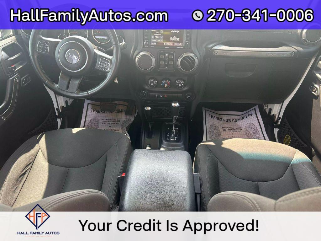 used 2016 Jeep Wrangler Unlimited car, priced at $21,999