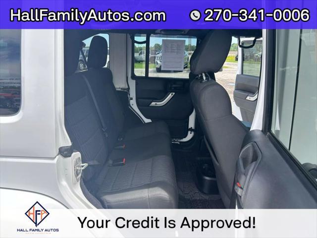 used 2012 Jeep Wrangler Unlimited car, priced at $20,999