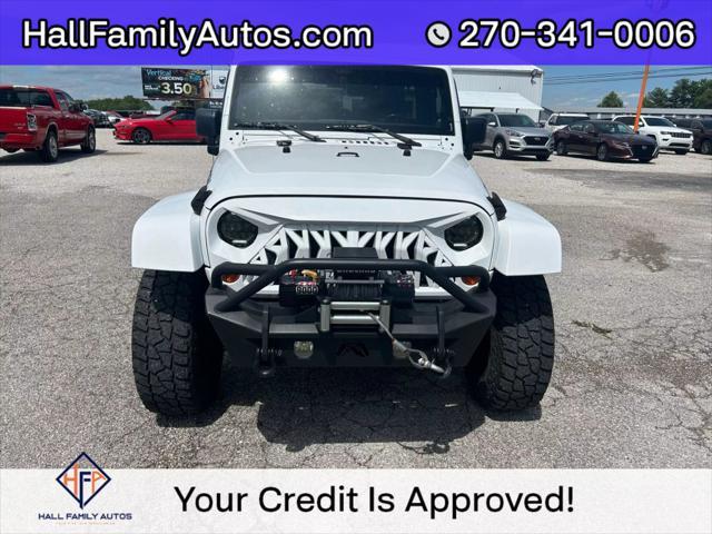 used 2012 Jeep Wrangler Unlimited car, priced at $20,999