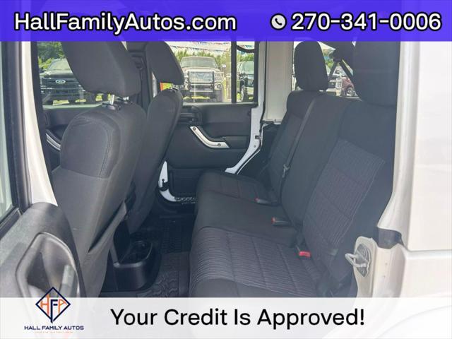 used 2012 Jeep Wrangler Unlimited car, priced at $20,999