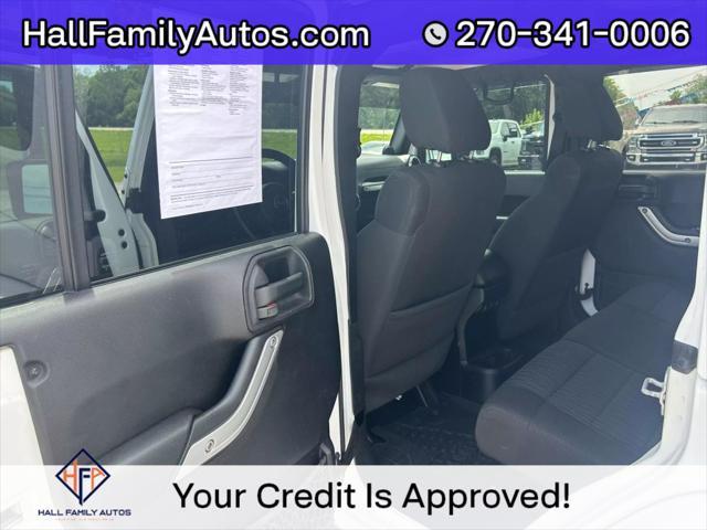 used 2012 Jeep Wrangler Unlimited car, priced at $20,999