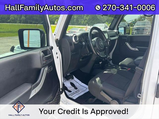used 2012 Jeep Wrangler Unlimited car, priced at $20,999