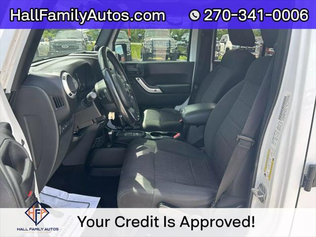 used 2012 Jeep Wrangler Unlimited car, priced at $20,999