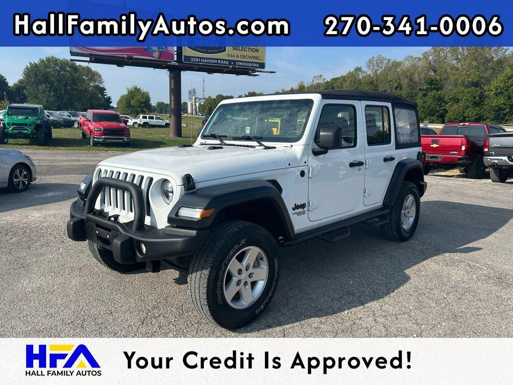 used 2018 Jeep Wrangler Unlimited car, priced at $19,999