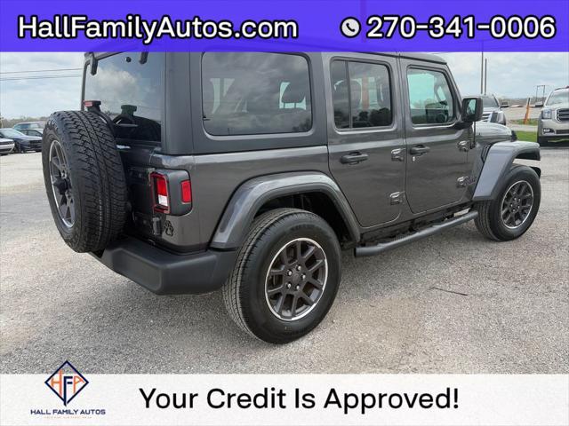 used 2021 Jeep Wrangler Unlimited car, priced at $28,999