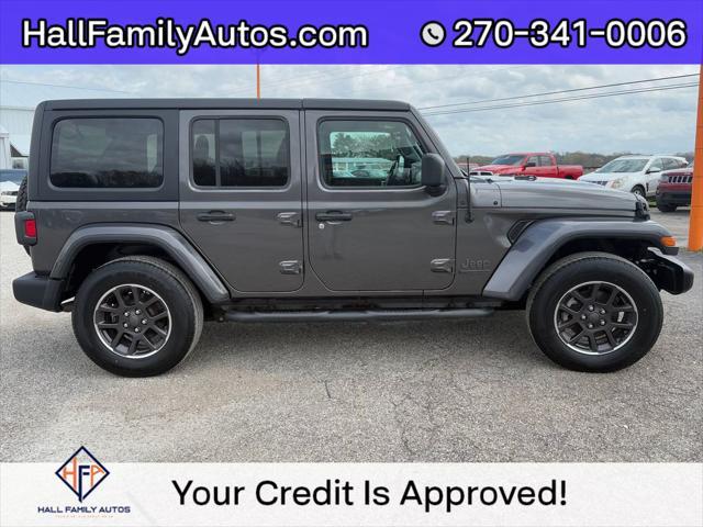 used 2021 Jeep Wrangler Unlimited car, priced at $28,999