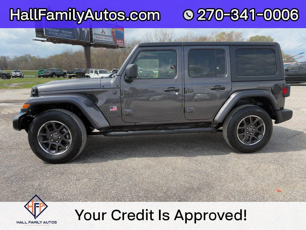 used 2021 Jeep Wrangler Unlimited car, priced at $28,999