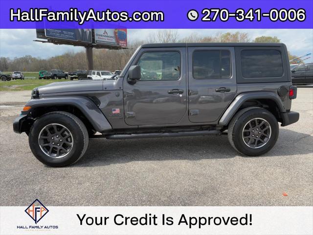 used 2021 Jeep Wrangler Unlimited car, priced at $28,999
