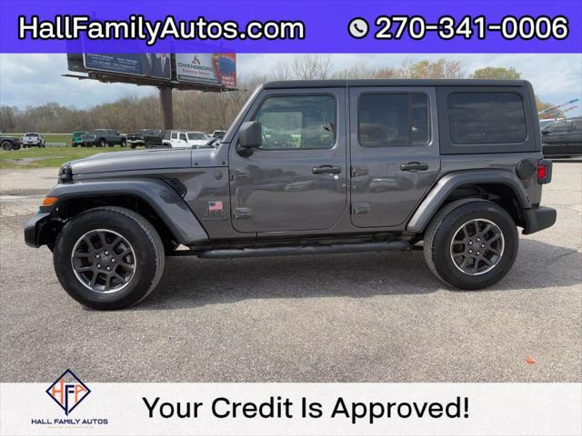 used 2021 Jeep Wrangler Unlimited car, priced at $31,999
