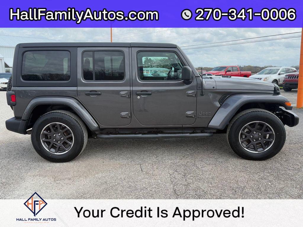 used 2021 Jeep Wrangler Unlimited car, priced at $28,999