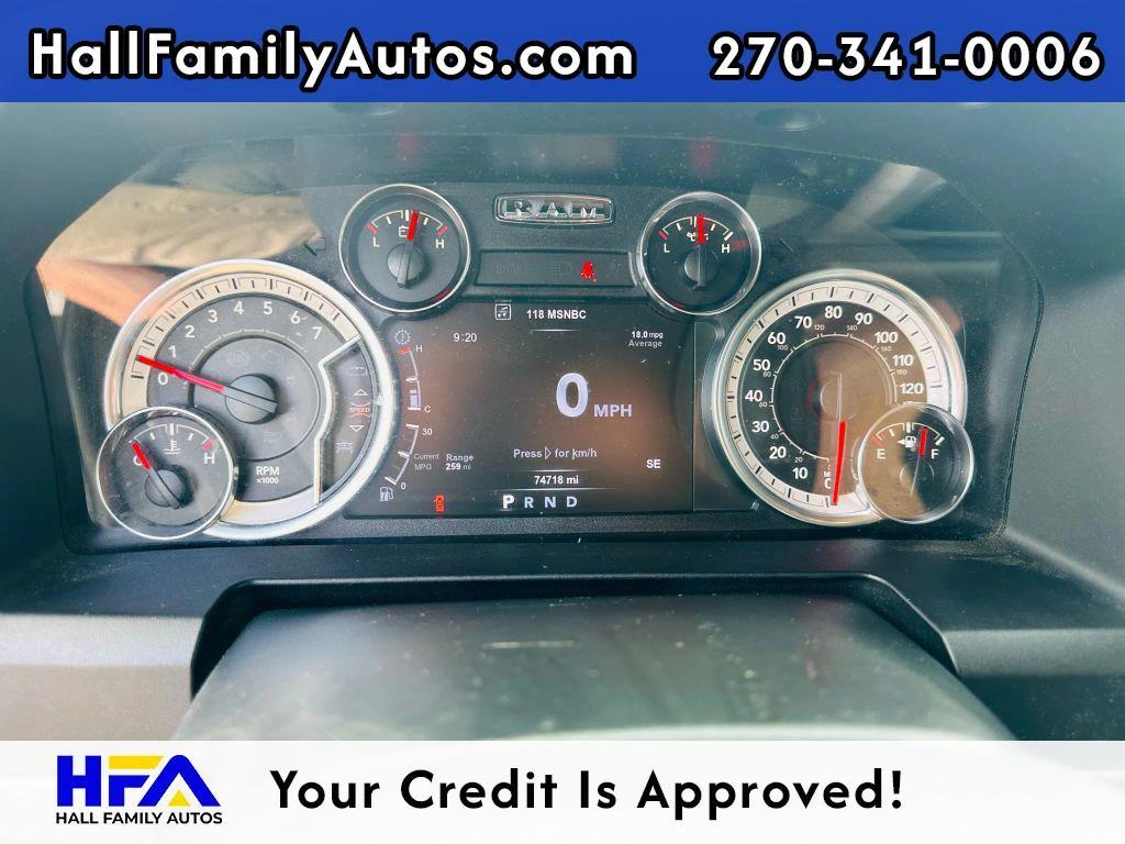 used 2018 Ram 1500 car, priced at $27,999