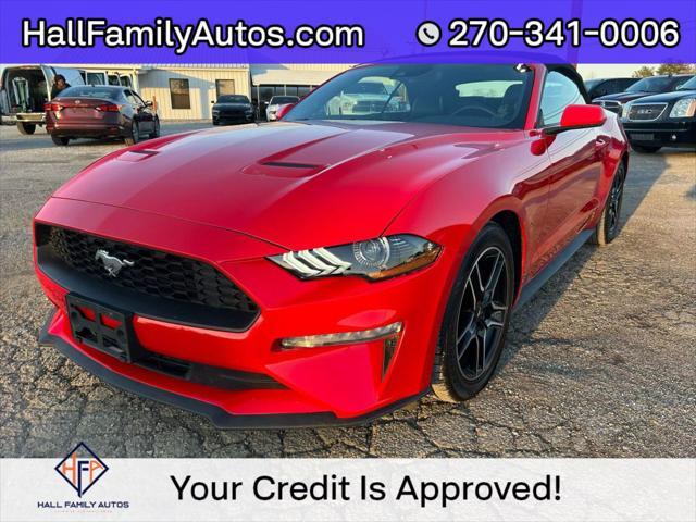 used 2022 Ford Mustang car, priced at $24,999