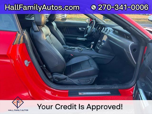 used 2022 Ford Mustang car, priced at $24,999