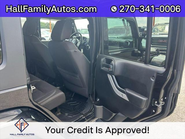 used 2015 Jeep Wrangler Unlimited car, priced at $20,999
