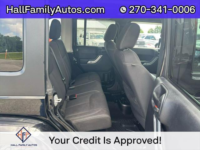 used 2015 Jeep Wrangler Unlimited car, priced at $20,999
