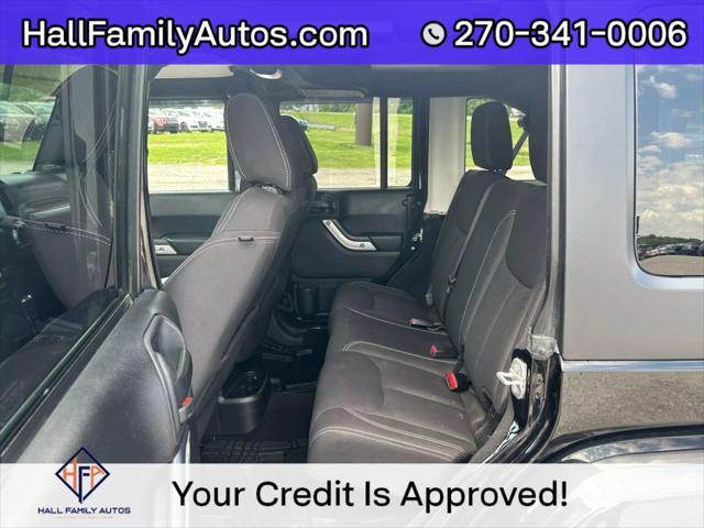 used 2015 Jeep Wrangler Unlimited car, priced at $20,999