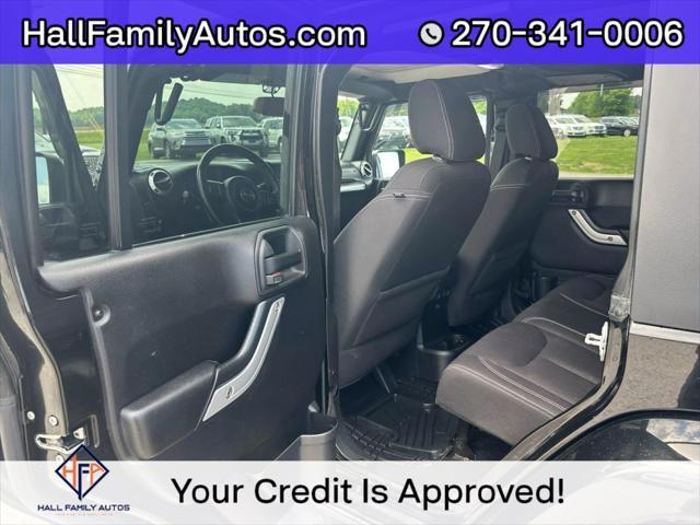 used 2015 Jeep Wrangler Unlimited car, priced at $20,999