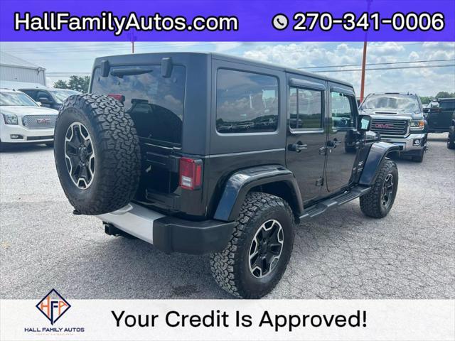 used 2015 Jeep Wrangler Unlimited car, priced at $20,999