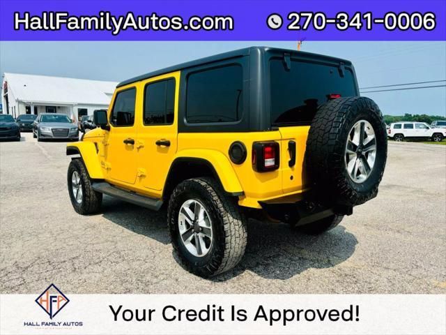 used 2019 Jeep Wrangler Unlimited car, priced at $25,999