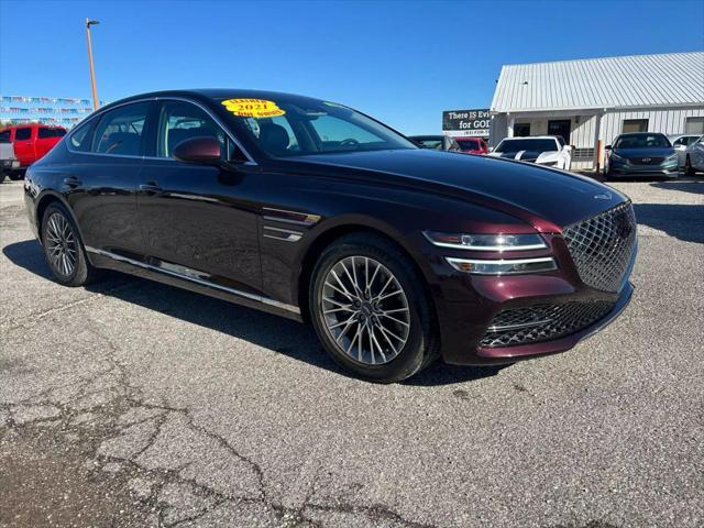 used 2021 Genesis G80 car, priced at $33,999