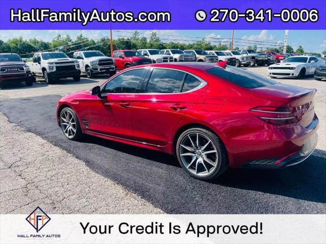 used 2023 Genesis G70 car, priced at $29,999