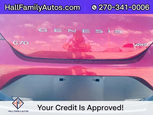 used 2023 Genesis G70 car, priced at $29,999