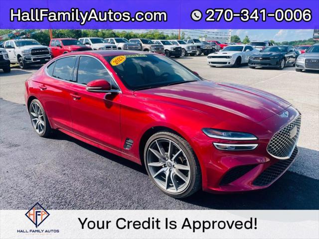 used 2023 Genesis G70 car, priced at $29,999