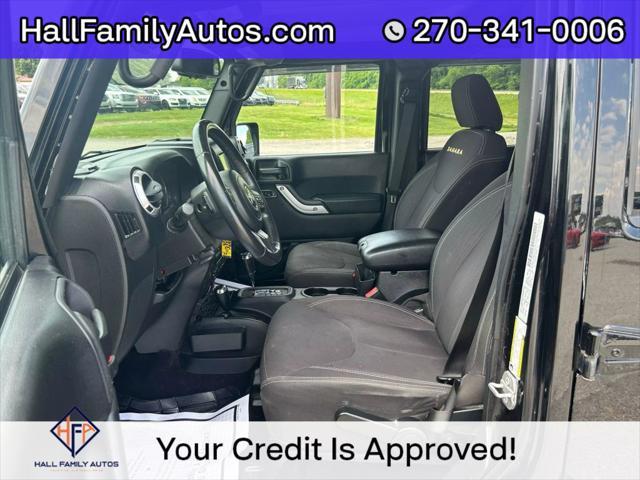 used 2015 Jeep Wrangler Unlimited car, priced at $20,999