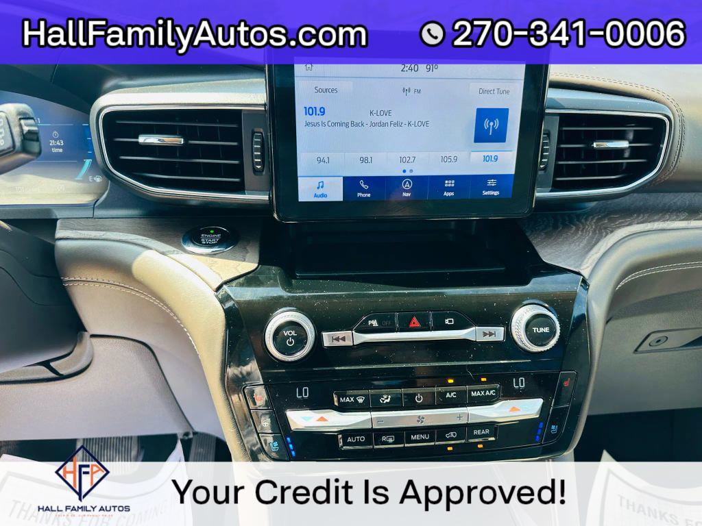 used 2021 Ford Explorer car, priced at $26,999