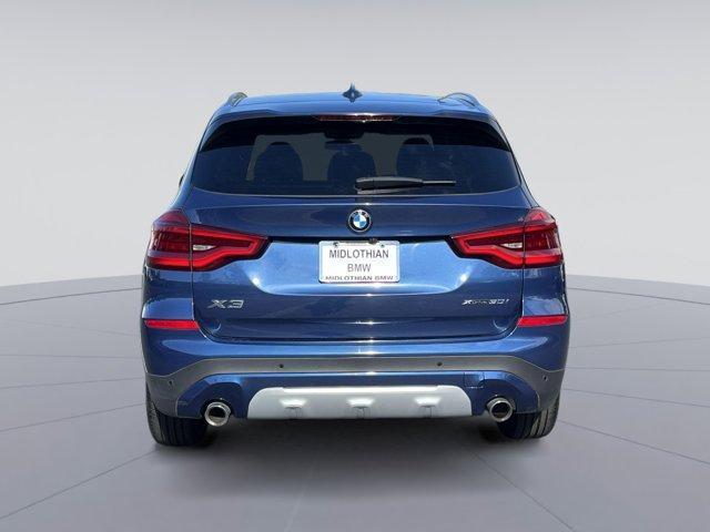 used 2021 BMW X3 car, priced at $37,740