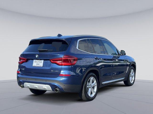 used 2021 BMW X3 car, priced at $36,750