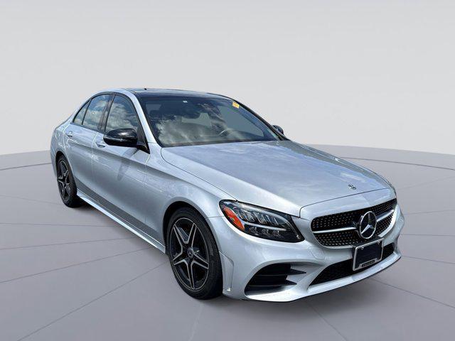 used 2021 Mercedes-Benz C-Class car, priced at $27,800