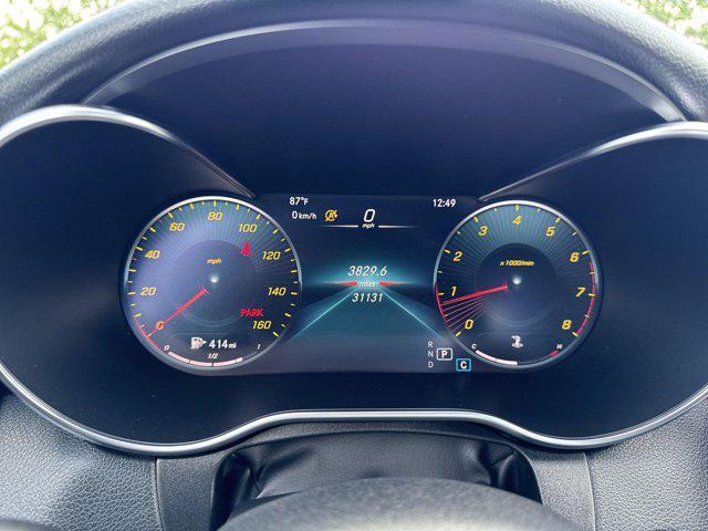used 2021 Mercedes-Benz C-Class car, priced at $27,800