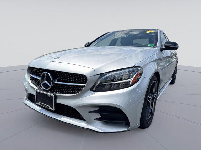 used 2021 Mercedes-Benz C-Class car, priced at $27,800
